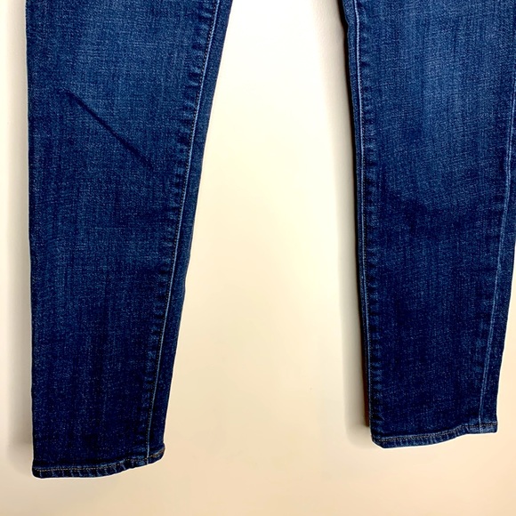 J.Crew | Dark Denim Stretch ‘Toothpick’ Jeans | Straight | Ankle Fit | Designer - Picture 8 of 16